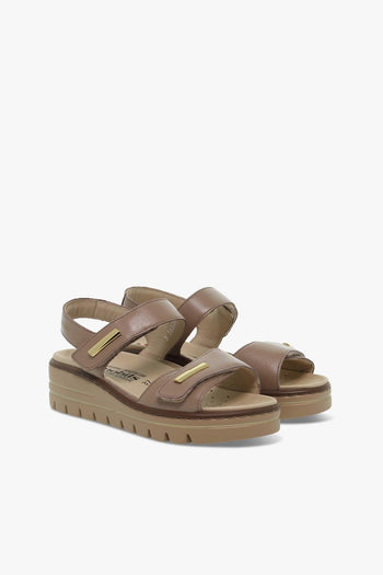 Sandalo basso - taupe Donna Sandalo basso - 5