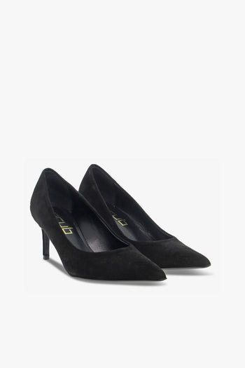 Décolleté SCARPA ELGANTE in camoscio nero - 5