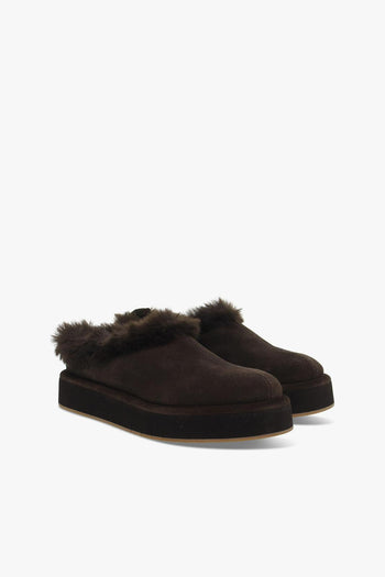 Sandalo basso - marrone scuro Donna Sandalo basso - 5