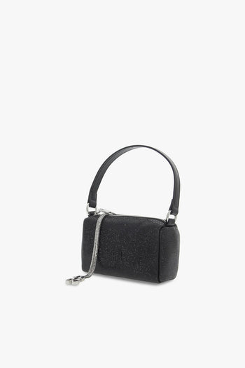 Borsa a mano ALICIA MINI BAGUETTE CELEBRITY STRASS in crystal nero Donna Borsa a mano - 2