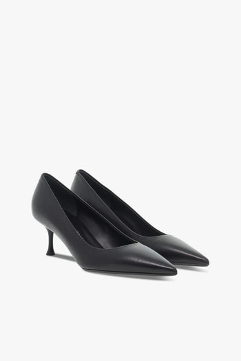 Décolleté ELLA CALF in nappa nero - 5