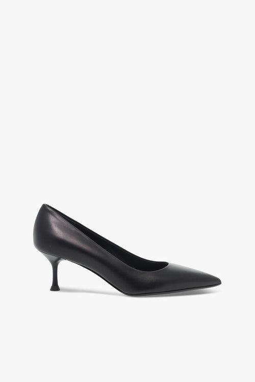 Décolleté ELLA CALF in nappa nero