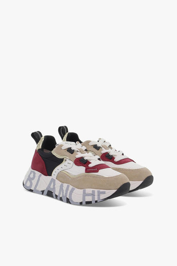 Sneakers - beige e rubino Donna Sneakers - 5