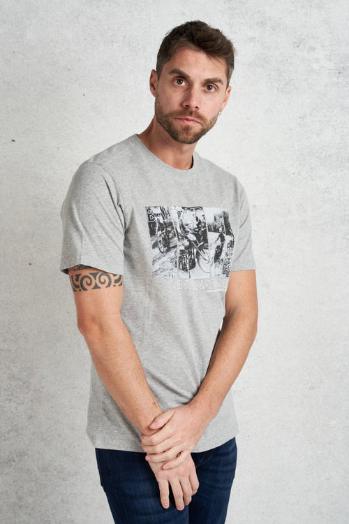 T-shirt Grigio Uomo - 1