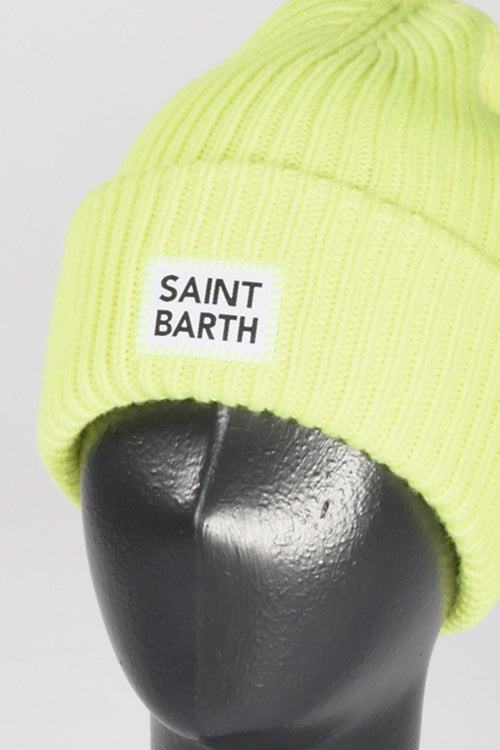 Saint Barth Cappello Patch Giallo Donna - 2