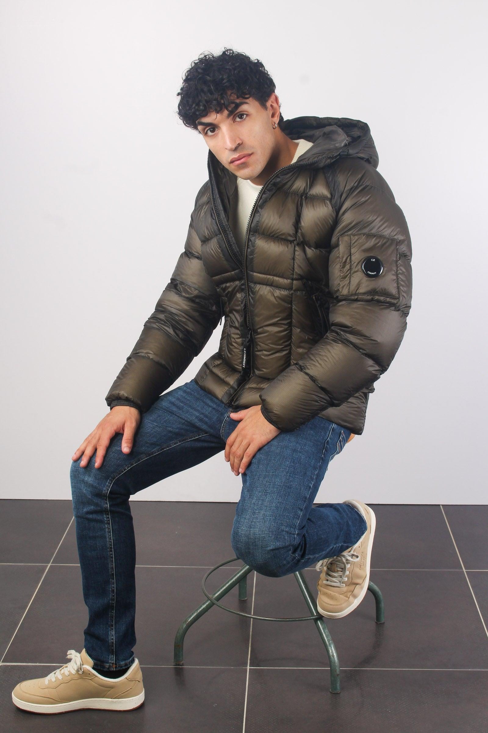 C.p. company Piumino Grosso Dd Shell Olive Night 129073