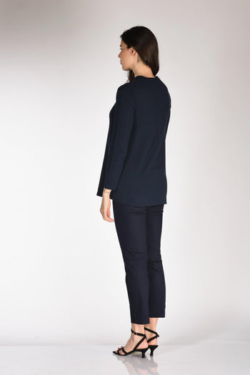 Giacca Ad A Blu Donna - 5