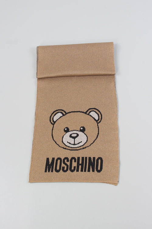 Sciarpa Orso Lurex Oro