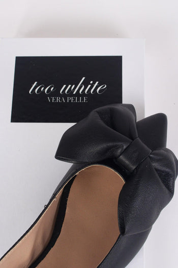 Chanel Fiocco Vera Pelle Nero - 7