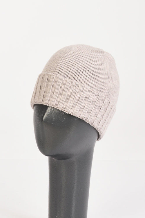 Cappello Cupola Beige Scuro Donna