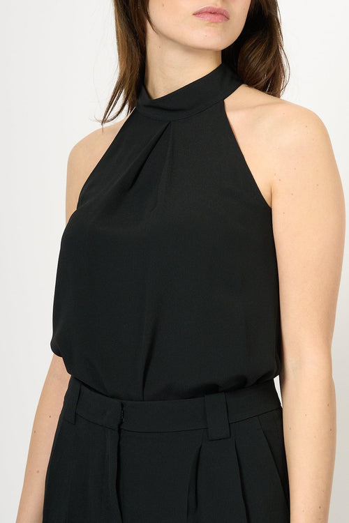 Top Anais Nero Donna