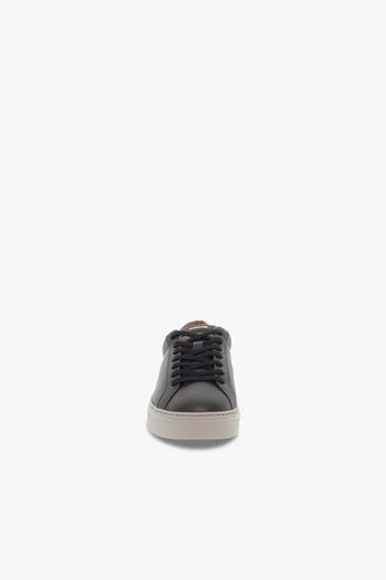 Sneakers WEIGHTLESS LOW TOP in pelle marrone e grigio - 4