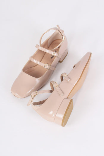 Bebe Doppia Fibbia Nude - 2