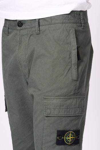 Pantalone Cargo Supima Muschio Uomo - 5