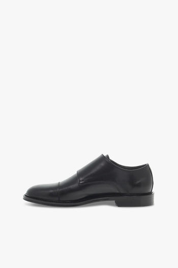 Senza stringhe STILE INGLESE in pelle nero - 3