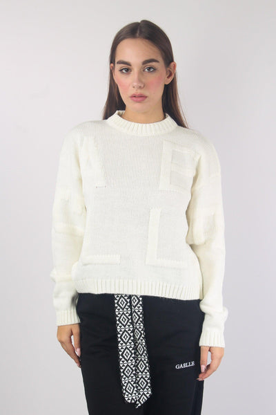 Maglia Maxi Logo Ml Off White