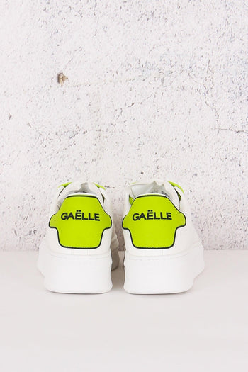 Sneakers Mcqueen Basica Bianco/verde Mela - 2