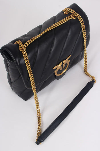 Tracolla Love Puff Big Nappa Black - 2