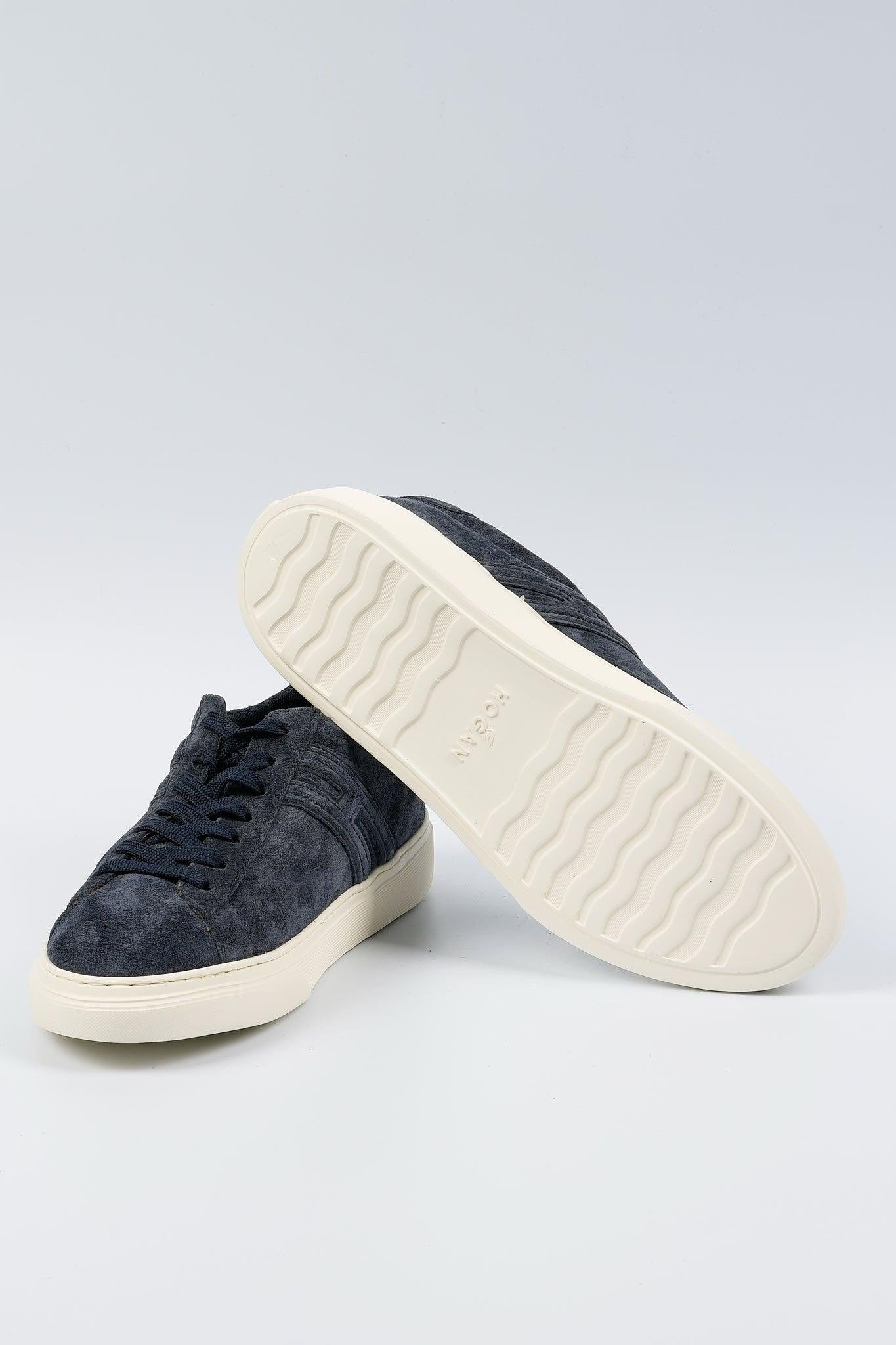 Hogan H365 Sneaker Scamosciato Blu Uomo su - Main Image