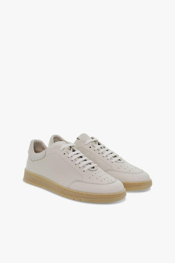 Sneakers TESTONI in nappa bianco - 5