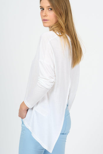 Maglia Catenelle Bianco Donna - 4