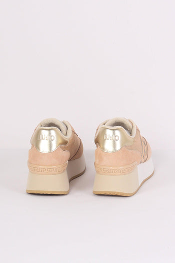 Sneaker Dreamy Suede Mesh Papaya/gold - 3
