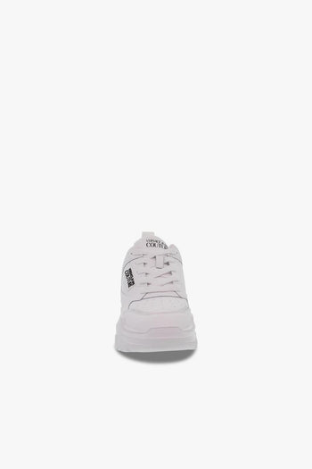 Sneakers JEANS COUTURE SPEEDTRACK in pelle bianco - 4