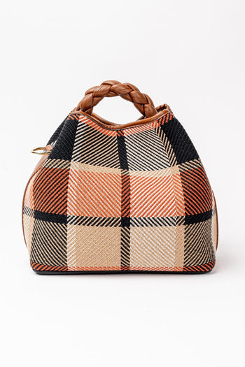 Via mail Bag Coral Tartan 4833 - 4