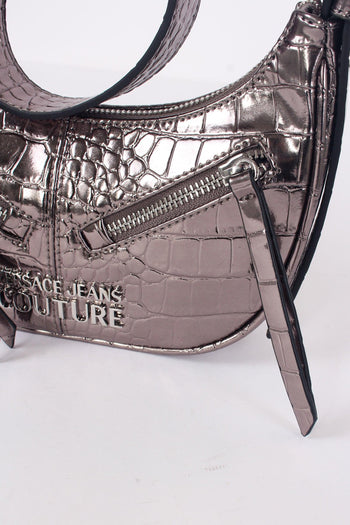Mezza Luna Piccola Zip Gun Metal - 7