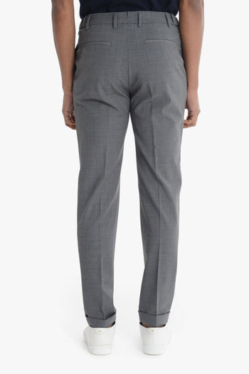 Pantalone Grigio Uomo Retro - 3