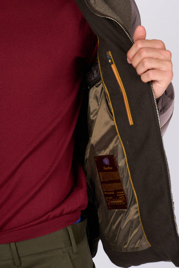 Piumino/Gilet Casciano Bomber Cacao Uomo - 7
