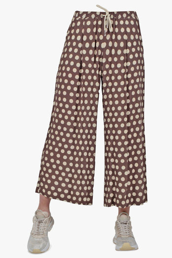 - Pantalone - 430790 - Marrone/Panna - 3