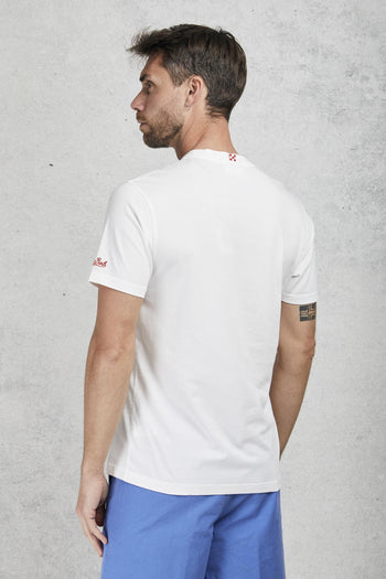 Saint Barth Cotton Classic T-shirt Multicolor Uomo - 5