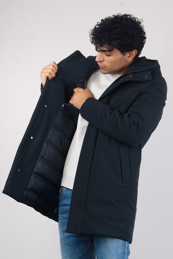 Parka Nylon Tecnico Piombo - 4