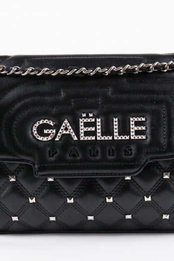 Cartella Piccola Strass Nero - 5