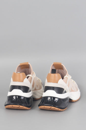 Ariel 01 Sneaker Satin Oasi/cognac - 3