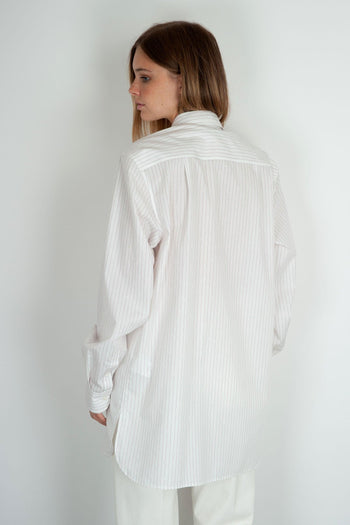 Camicia Sintetico Bianco - 5