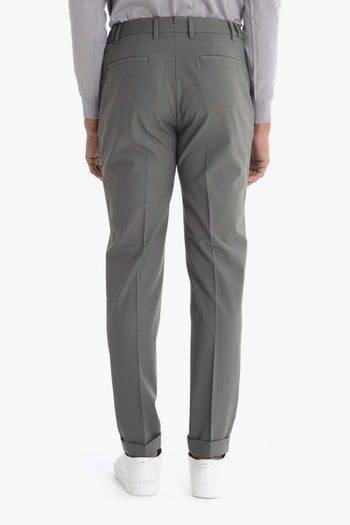 Pantalone Grigio-Verde Uomo Retro - 3