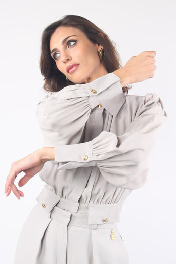 Camicia Corta Pattine Perla - 7