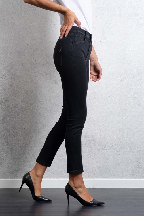 Jeans Daila Bot Riv Gioie Nero Donna - 2