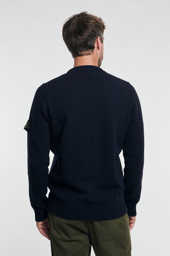 Maglia Lambswool Blu Uomo - 6