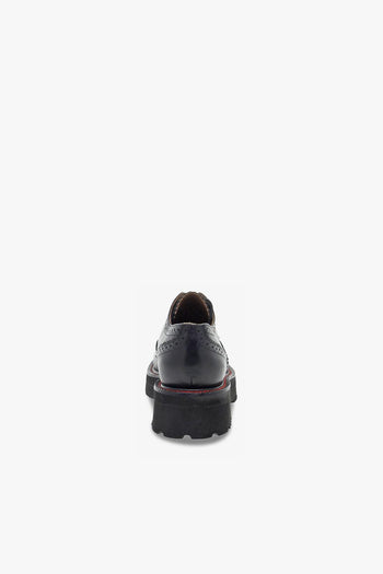Scarpa bassa DERBY INGLESE NEW CRUST in pelle nero Donna Scarpa bassa - 2