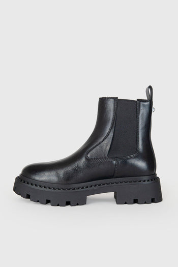 Stivaletto Beatle Genesis Stud Nero in Pelle Donna - 4