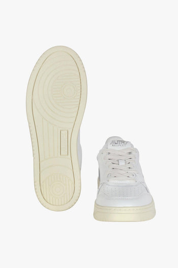 - Sneakers - 430072 - Bianco/Verde mela - 5