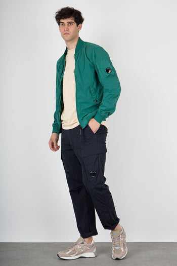 Pantalone Cargo Twill Stretch Blu Scuro Uomo - 2