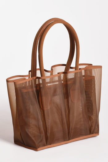 Borsa Manhattan Marrone Donna - 5
