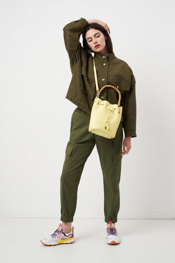 Washed Cotton Jacket 9031 Green - 3