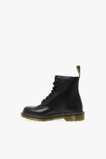 Polacco 8 EYE BOOT BLACK SMOOTH in pelle nero - 3