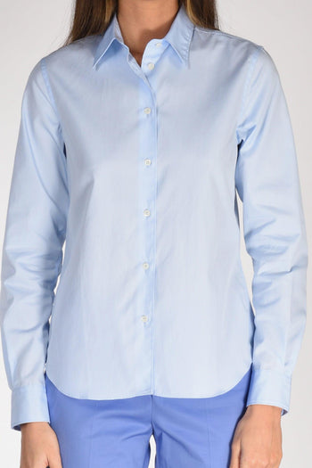 Camicia Colletto Azzurro Donna - 3