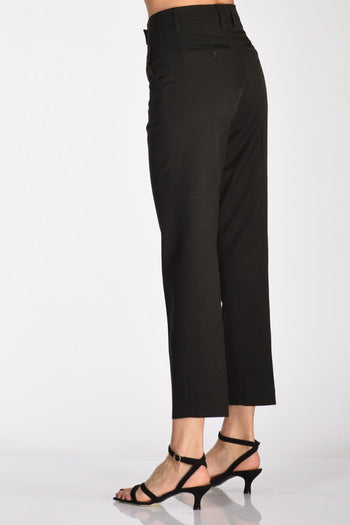 Pantalone Dritto Nero Donna - 6